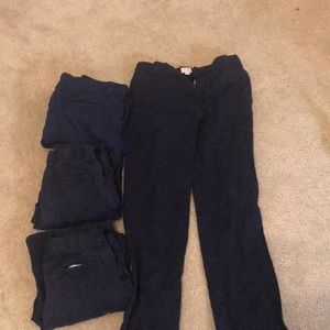 Navy pants for boys